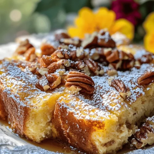If you're searching for the ultimate brunch dish that will leave your guests raving about your culinary skills, look no further than the Heavenly Brioche French Toast Casserole. This delectable dish combines the sweet, buttery goodness of brioche bread with a rich custard mixture, resulting in a delightful casserole that is both satisfying and elegant. Perfect for family gatherings, special occasions, or leisurely weekends, this casserole transforms a classic breakfast favorite into an effortless dish that can be prepared in advance, allowing you to spend more time with your loved ones and less time in the kitchen.