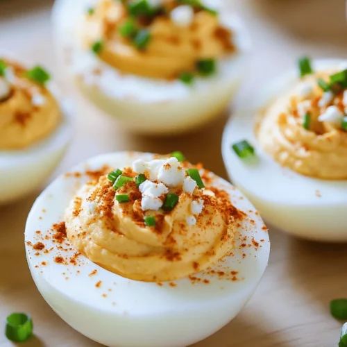 To create the perfect Fiery Spicy Deviled Eggs, understanding the role of each ingredient is essential. Each component contributes not only to the flavor profile but also to the overall texture and appeal of the dish. Here’s a detailed breakdown of the ingredients that make these deviled eggs truly fiery: