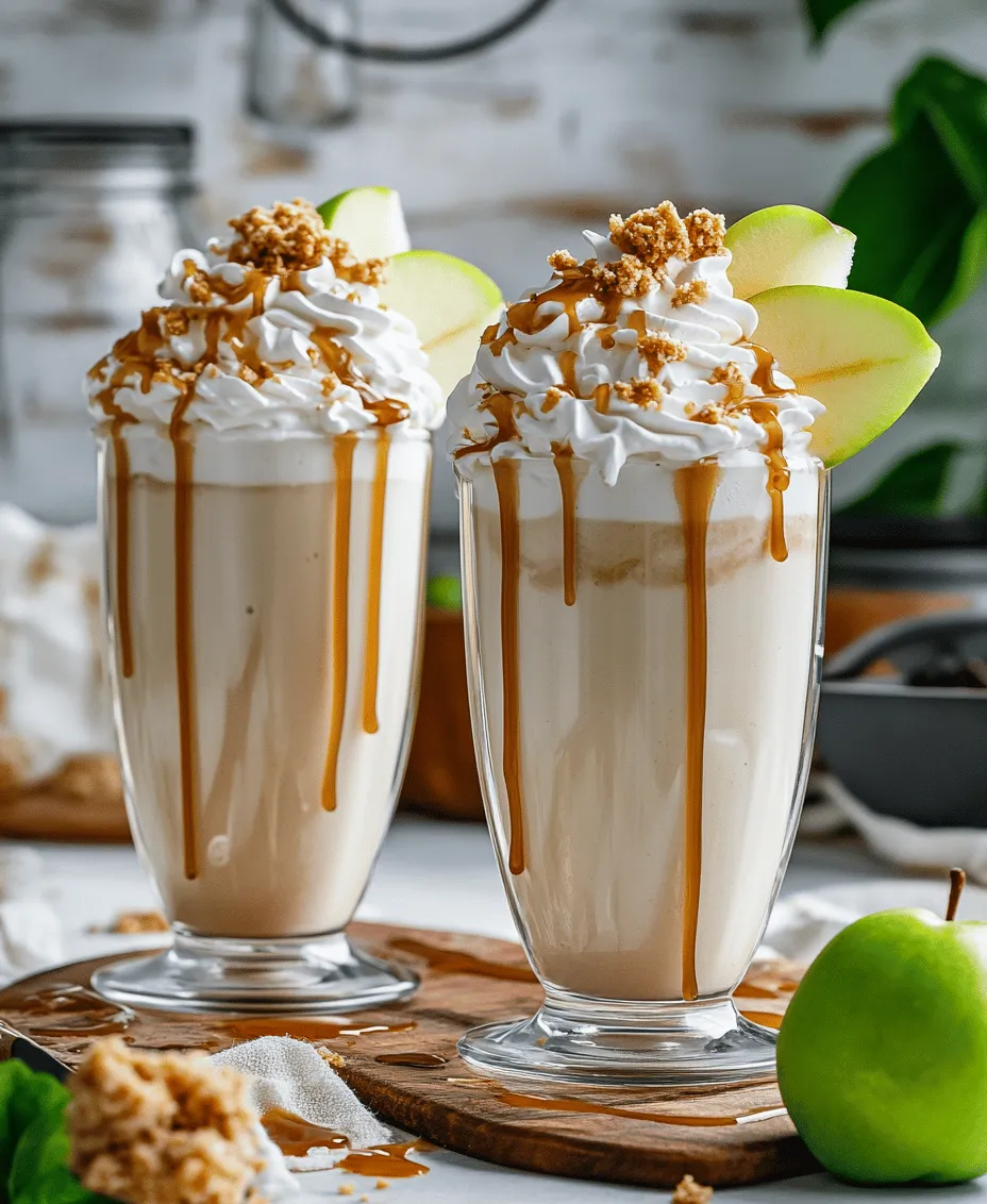 As the leaves begin to change and the air turns crisp, nothing embodies the spirit of autumn quite like a warm slice of apple pie. Now, imagine capturing that comforting essence in a drinkable form—a Caramel Apple Pie Milkshake. This indulgent treat marries the classic flavors of apple pie with the creamy goodness of a milkshake, creating an irresistible combination that delights the senses. Whether you're hosting a fall gathering, celebrating a special occasion, or simply craving a sweet treat, this milkshake is sure to please.