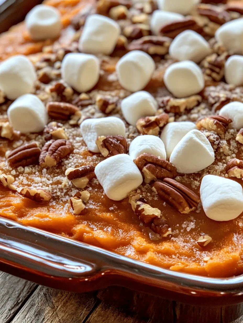 1. Sweet Potatoes: The star of the dish, sweet potatoes provide natural sweetness and a creamy texture when baked and mashed.