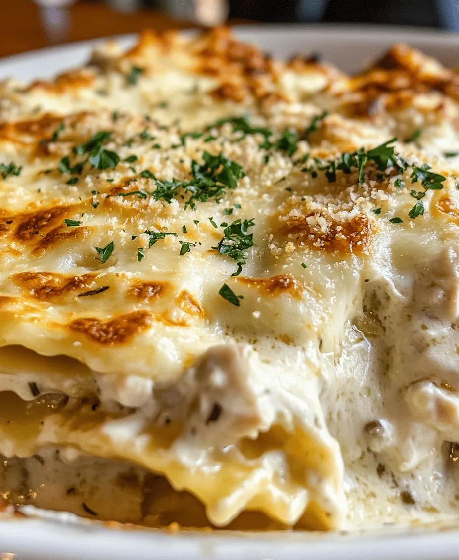 To craft a truly unforgettable Creamy Chicken Alfredo Lasagna, it's crucial to select the right ingredients. Each component plays a significant role in contributing to the overall flavor and texture of the dish.