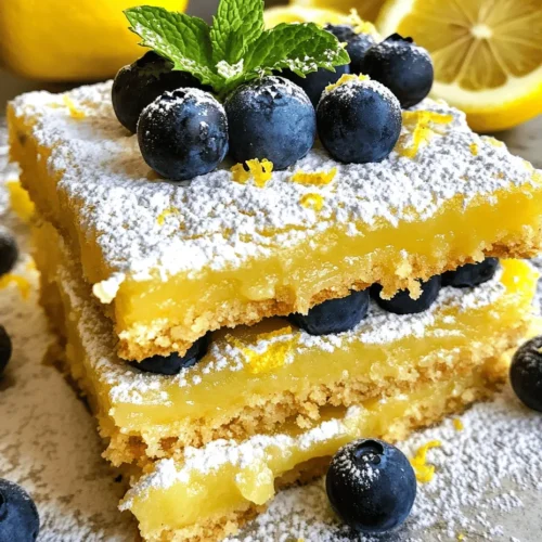 Lemon bars have long been a cherished dessert, celebrated for their vibrant flavor and refreshing qualities. Originating in the United States, lemon bars are a classic treat that combines the tartness of lemon with a sweet, buttery crust. Their popularity has only grown over the years, making them a staple at family gatherings, potlucks, and summer picnics. However, while traditional lemon bars are undeniably delicious, they can sometimes lack a playful twist. This is where our recipe for Lemon Bar Cookie Delight comes into play.