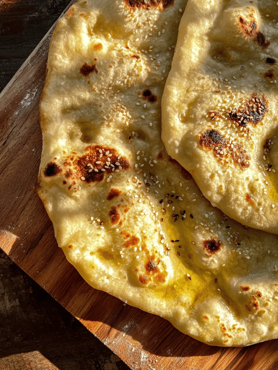 Flatbreads have long held a cherished place in the culinary traditions of cultures around the world, especially in Middle Eastern cuisine. These versatile breads are not only a staple of daily meals but also serve as a symbol of hospitality and community. Whether used to scoop up savory stews, wrap around grilled meats, or simply enjoyed with a drizzle of olive oil, flatbreads have the unique ability to bring people together at the table. Today, we invite you to explore a delightful recipe known as "Golden Pillows of the Desert."