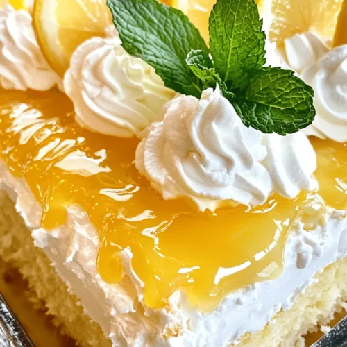 Poke cakes have taken the dessert world by storm, captivating the hearts and taste buds of dessert lovers everywhere. These delightful cakes, characterized by their moist and flavorful layers, are perfect for anyone looking to bring a burst of flavor to their gatherings. Among the wide array of poke cake varieties, the Zesty Lemon Poke Cake stands out as a refreshingly tangy option that is sure to be the star of any dessert table.