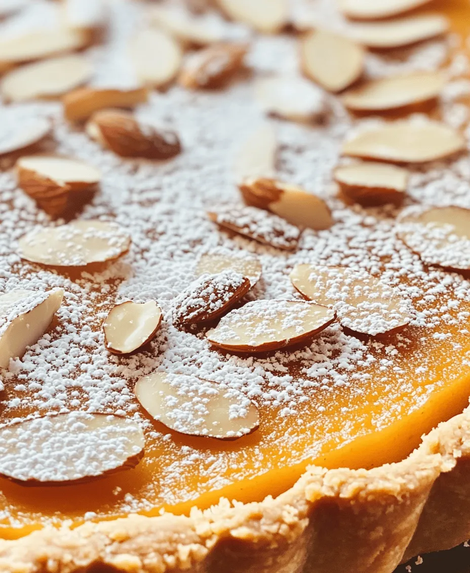 As the leaves begin to turn and the air takes on a crispness that signals the arrival of fall, our cravings often shift toward comforting, seasonal flavors. Among the myriad of autumnal delights, the Pumpkin Frangipane Tart stands out as a delightful fusion of textures and flavors. This sophisticated dessert combines the earthy sweetness of pumpkin with the rich, nutty undertones of frangipane, creating a tart that is not only visually stunning but also a celebration of seasonal ingredients.