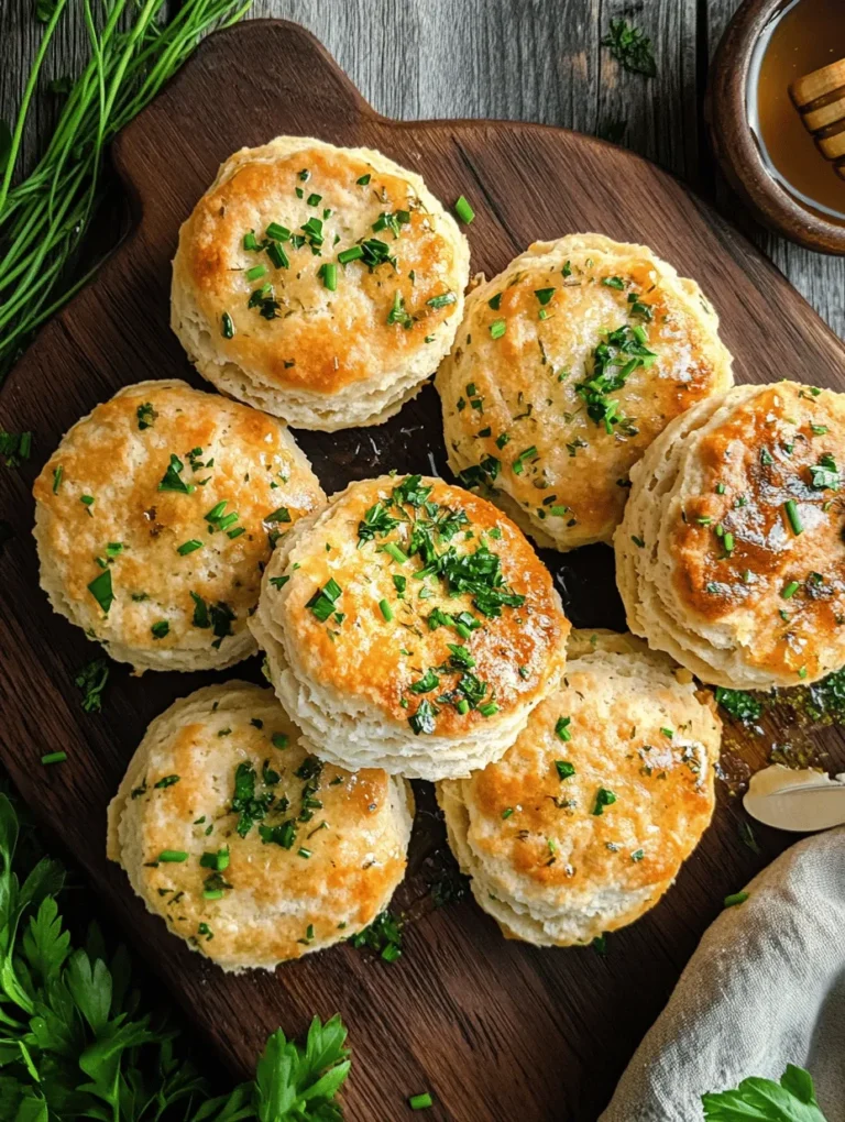 The key to mastering any recipe lies in understanding its ingredients. Each component of the Herbed Buttermilk Bliss Biscuits plays a critical role in creating that sought-after texture and flavor. Let’s examine the essential ingredients that make these biscuits shine.