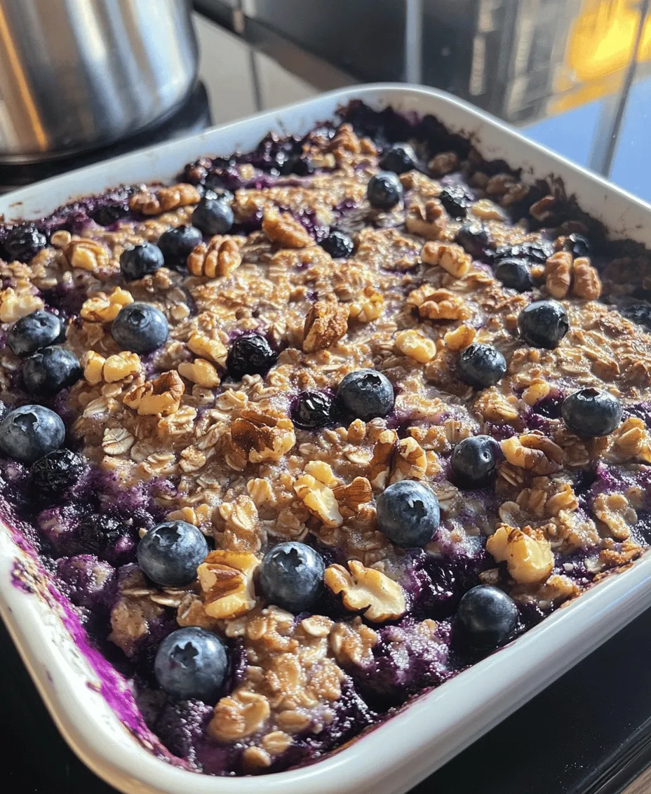 Baked oatmeal has emerged as a beloved breakfast option that harmonizes nutrition with delightful flavors. It stands out not just for its ease of preparation but also for its wholesome profile, making it an ideal choice for families and busy individuals alike. Among the plethora of baked oatmeal recipes, the Berry Bliss Blueberry Banana Baked Oatmeal shines brightly, drawing on the natural sweetness and vibrant flavors of blueberries and bananas. This dish is not just a treat for your taste buds; it’s also a powerhouse of nutrients that supports a healthy lifestyle.