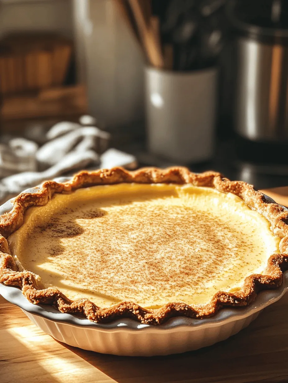 The origins of egg custard pie can be traced back to the early days of American history, where custards were a popular dessert choice due to their simplicity and versatility. The concept of custard itself dates back to medieval times, originating from Europe, particularly in France and England. It was during the colonial era that egg custard pie began to take root in American kitchens, celebrated for its rich flavor and creamy texture.