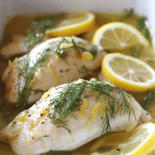If you’re on the hunt for a bright, flavorful, and healthy dish to elevate your dinner table, look no further than Zesty Lemon Dill Chicken. This dish combines the vibrant zest of fresh lemons with the aromatic notes of dill, creating a mouthwatering experience that is both refreshing and satisfying. Whether you're preparing a weeknight meal or hosting a dinner party, this recipe is sure to impress your guests and delight your taste buds.