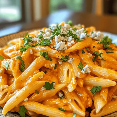 If you're looking for a dish that combines the fiery flavors of buffalo sauce with the comforting creaminess of pasta, look no further than Spicy Buffalo Bliss Pasta. This mouthwatering recipe takes the best elements of classic buffalo wings—tender chicken coated in a spicy sauce—and transforms them into a hearty pasta dish that is sure to impress. Whether you're hosting a gathering, cheering for your favorite team on game day, or simply craving a comforting weeknight meal, this dish checks all the boxes.