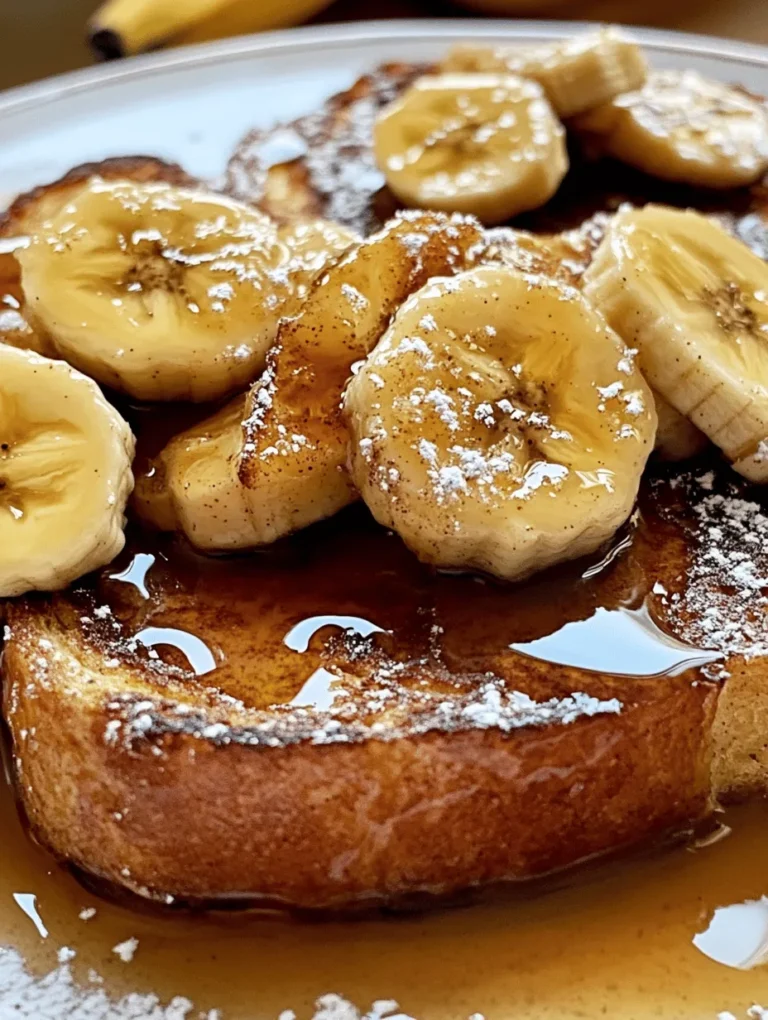 Are you ready to indulge in a breakfast that feels like a decadent dessert? Welcome to the world of Bananas Foster French Toast with Homemade Banana Bread—a dish that combines the warm, comforting flavors of classic banana bread with the rich, caramelized goodness of Bananas Foster. This recipe transforms your typical breakfast into a luxurious experience, featuring layers of flavor and texture that are sure to impress anyone at your breakfast table.