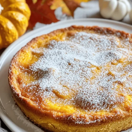 In the world of baking, simplicity often yields the most delightful results. The Two-Ingredient Pumpkin Cake Delight is a perfect example of this philosophy, combining just pumpkin puree and cake mix to create a moist and flavorful dessert. This cake is not only easy to prepare but also embodies the essence of fall with its warm, comforting flavors. Whether you're an experienced baker or a novice in the kitchen, this recipe is an excellent way to embrace the seasonal flavors of pumpkin while keeping the preparation hassle-free.