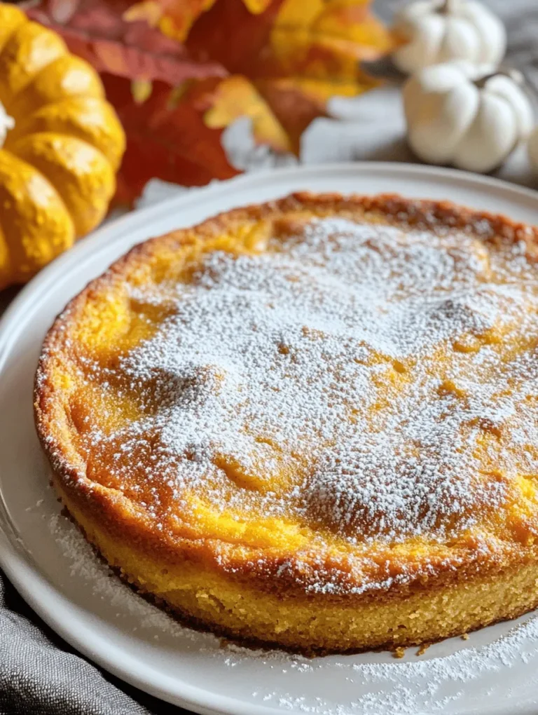 In the world of baking, simplicity often yields the most delightful results. The Two-Ingredient Pumpkin Cake Delight is a perfect example of this philosophy, combining just pumpkin puree and cake mix to create a moist and flavorful dessert. This cake is not only easy to prepare but also embodies the essence of fall with its warm, comforting flavors. Whether you're an experienced baker or a novice in the kitchen, this recipe is an excellent way to embrace the seasonal flavors of pumpkin while keeping the preparation hassle-free.