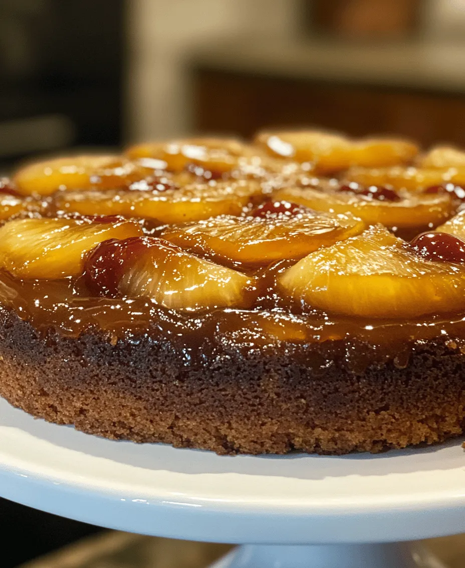 If you're looking for a dessert that beautifully captures the essence of tropical flavors while also serving as a stunning centerpiece for your table, look no further than the Tropical Delight Pineapple Upside Down Cake. This delightful cake combines the sweetness of ripe pineapples with rich buttery cake, creating a harmonious blend of flavors and textures that transport you to a sun-soaked paradise with each bite. Whether you're hosting a birthday party, celebrating a special occasion, or simply indulging in a sweet treat, this cake is sure to impress your guests and tantalize their taste buds.