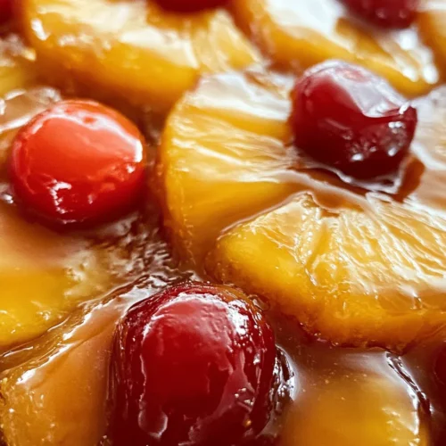 If you're looking for a dessert that beautifully captures the essence of tropical flavors while also serving as a stunning centerpiece for your table, look no further than the Tropical Delight Pineapple Upside Down Cake. This delightful cake combines the sweetness of ripe pineapples with rich buttery cake, creating a harmonious blend of flavors and textures that transport you to a sun-soaked paradise with each bite. Whether you're hosting a birthday party, celebrating a special occasion, or simply indulging in a sweet treat, this cake is sure to impress your guests and tantalize their taste buds.