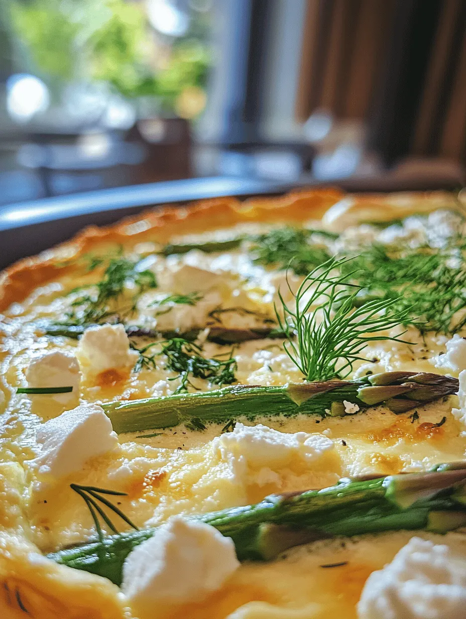 To truly appreciate the Asparagus Feta Delight Quiche, it is essential to understand the key components that contribute to its flavor and texture. Each ingredient plays a significant role in creating a harmonious dish that is both delicious and nourishing.