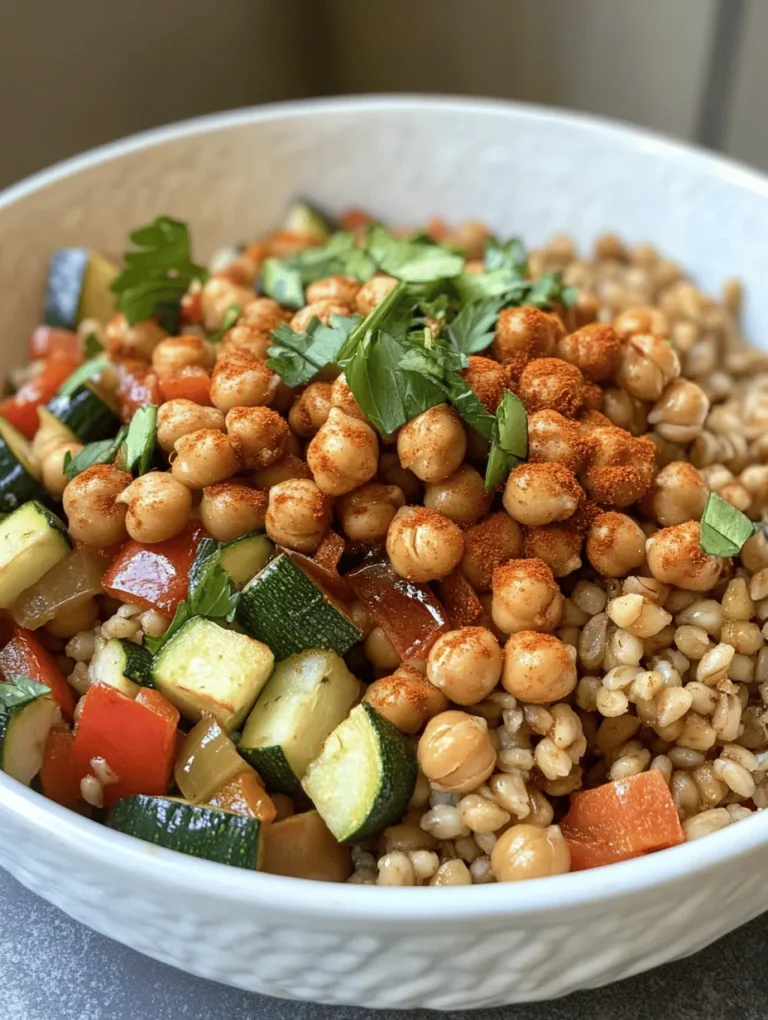 Maftoul, a staple in Middle Eastern cuisine, is a dish that embodies the region's rich culinary traditions. Often referred to as "Palestinian couscous," it consists of coarsely ground whole wheat that is rolled into pearls, offering a delightful texture and a nutty flavor. In this recipe, we will explore how to create a savory maftoul dish paired with spiced chickpeas and a vibrant medley of fresh vegetables. This dish not only showcases the unique flavors of the Middle East but also highlights the importance of whole grains and legumes in a balanced diet.