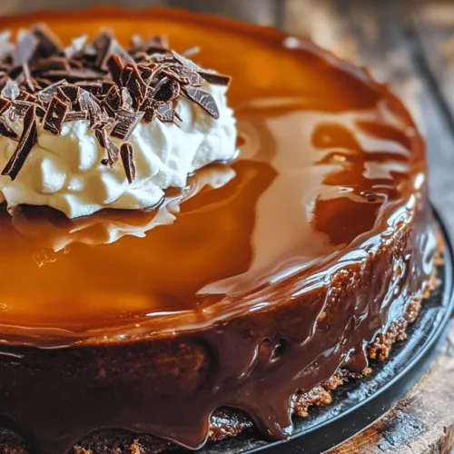 Imagine a dessert that beautifully marries the rich, creamy texture of flan with the moist, chocolatey goodness of cake. This is precisely what the Decadent Chocolate Flan Cake offers—a luxurious treat that will delight dessert lovers and impress home bakers alike. Originating from Latin American cuisine, this cake is not only a feast for the eyes but also a celebration of flavors and textures. Its popularity has soared in recent years, becoming a staple at birthday parties, family gatherings, and festive occasions.