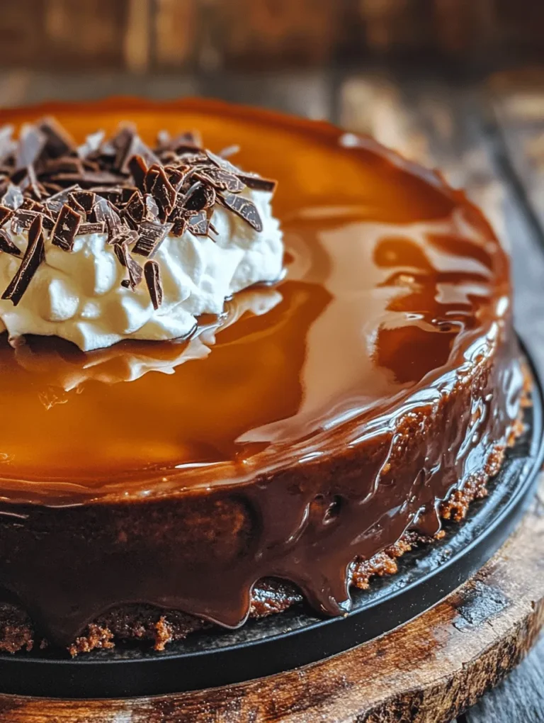 Imagine a dessert that beautifully marries the rich, creamy texture of flan with the moist, chocolatey goodness of cake. This is precisely what the Decadent Chocolate Flan Cake offers—a luxurious treat that will delight dessert lovers and impress home bakers alike. Originating from Latin American cuisine, this cake is not only a feast for the eyes but also a celebration of flavors and textures. Its popularity has soared in recent years, becoming a staple at birthday parties, family gatherings, and festive occasions.