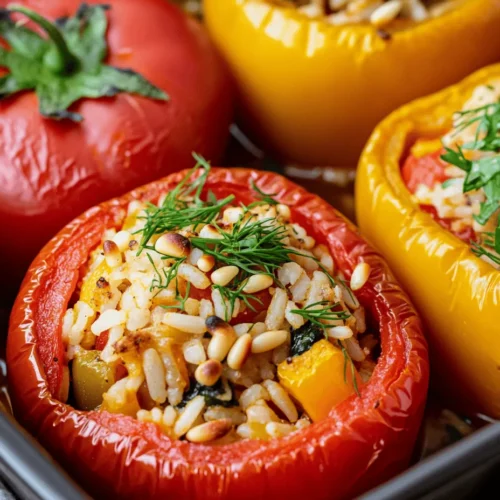 Gemista Delight is a vibrant and wholesome dish that showcases the beauty of stuffed vegetables, making it a beloved staple in Mediterranean cuisine, particularly in Greece. This delightful recipe marries fresh produce with fragrant herbs and flavorful rice, creating a nutritious option that appeals to vegetarians and meat-lovers alike. As you explore this culinary gem, you'll discover that Gemista is more than just a meal; it is a celebration of the Mediterranean's rich agricultural heritage and its commitment to fresh, wholesome ingredients.
