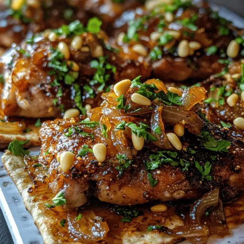 Musakhan is a cherished traditional dish from the Middle East, often celebrated for its depth of flavor and comforting qualities. This iconic Palestinian recipe showcases the vibrant tastes of sumac, a spice that adds a unique tanginess to the dish, making it a beloved favorite among many. With its tender chicken, fragrant onions, and aromatic spices, Musakhan is more than just a meal; it is a cultural experience that brings families together.
