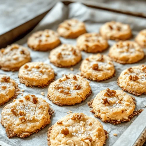 When it comes to baking, few treats evoke as much joy and nostalgia as cookies. From classic chocolate chip to chewy oatmeal raisin, cookies are a beloved staple that can brighten any occasion. Today, we’re diving into a delightful recipe for Sweet & Savory Butter Crunch Cookies—an irresistible treat that perfectly balances sweet and savory flavors. These cookies are not only a feast for the taste buds but also a visual delight, making them an excellent choice for gatherings, holiday celebrations, or just a cozy afternoon at home.