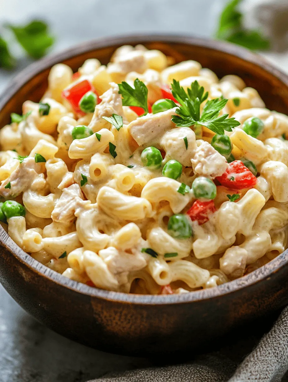 To create a truly mouthwatering creamy chicken macaroni salad, it's essential to understand the key ingredients and their roles in the recipe. Let’s explore how each component contributes to the overall flavor and texture of the salad.