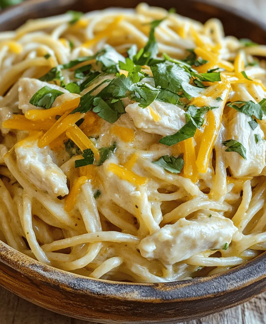Welcome to the world of Spicy Chicken Spaghetti Delight, a dish that perfectly marries the comfort of pasta with an exciting kick of heat. Imagine twirling perfectly cooked spaghetti around your fork, enveloped in a creamy sauce that dances with flavors, from the warmth of spices to the mouthwatering richness of cheese. This dish has a unique charm that appeals to both families looking for a hearty weeknight meal and spice enthusiasts eager for a culinary adventure.
