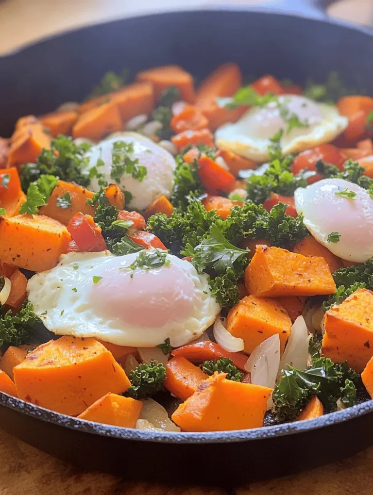 In the world of healthy and flavorful meals, the Sweet Potato & Kale Skillet Hash stands out as a vibrant dish that combines nutrition and taste. Perfect for breakfast, lunch, or dinner, this recipe is easy to prepare, making it a go-to for busy individuals and families alike. Bursting with color and flavor, this skillet hash not only satisfies the palate but also provides essential vitamins and nutrients. In this article, we will explore the delightful aspects of this dish, from its preparation to its nutritional benefits, ensuring you have all the information you need to create this hearty meal.