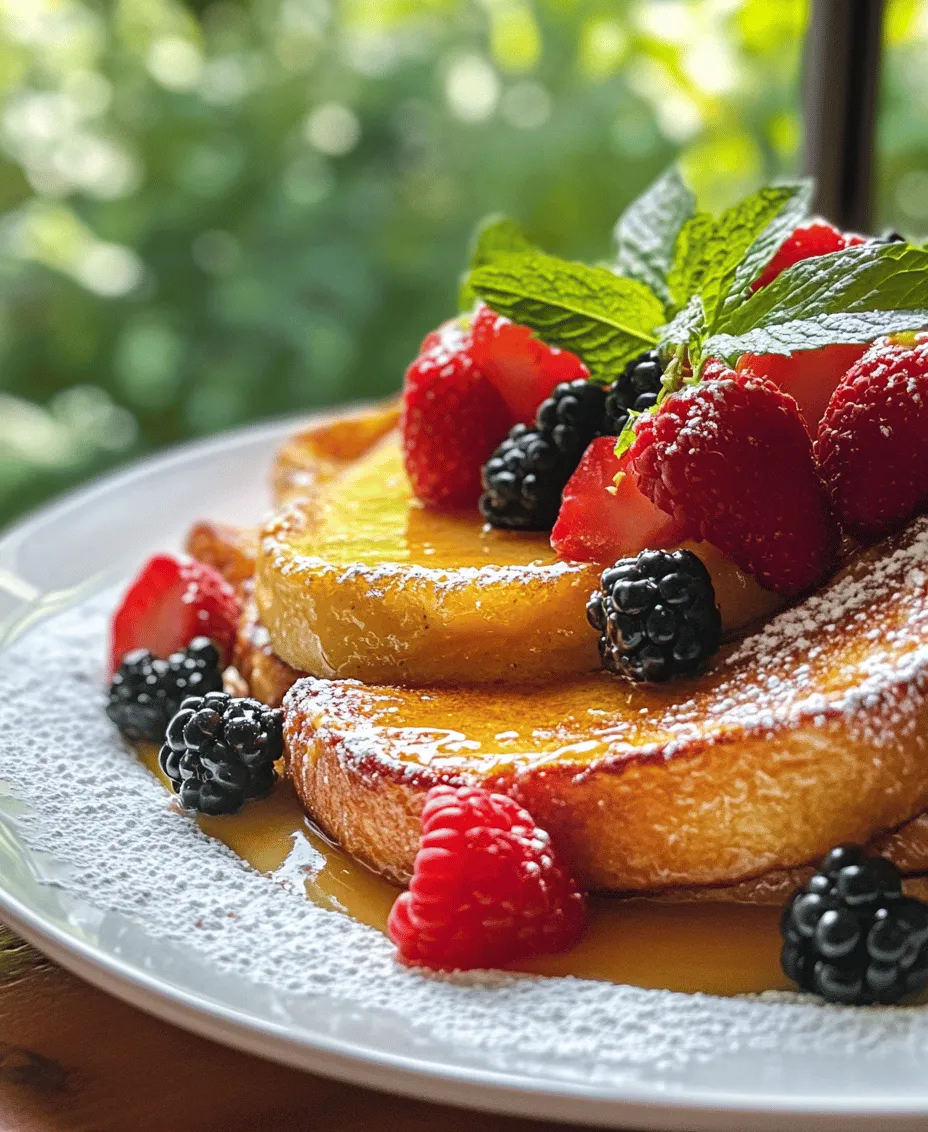 There’s something undeniably alluring about breakfast dishes that marry indulgence with ease, especially when you can prepare them the night before. One such dish that perfectly encapsulates this blend of luxury and convenience is Overnight Crème Brûlée French Toast. Imagine classic French toast, which is already a breakfast favorite, transformed into a creamy, custard-like experience reminiscent of the classic French dessert crème brûlée. This recipe takes the beloved brunch staple to new heights, making it not only a treat for your taste buds but also a feast for your eyes.