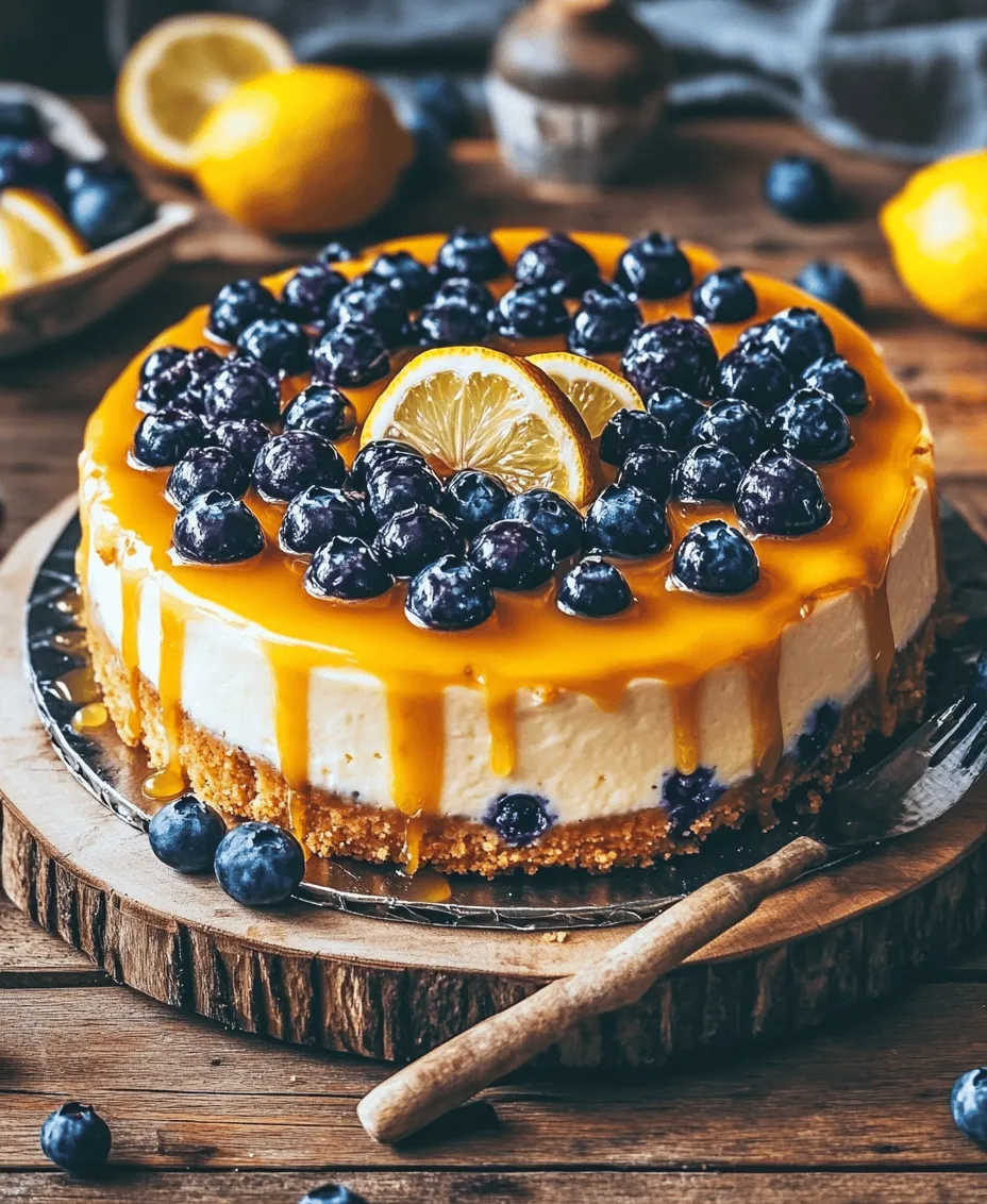 If you're in search of a dessert that perfectly marries flavor and visual appeal, the Lemon Blueberry Cheesecake Cake is a standout choice that will elevate any occasion. This delightful fusion of zesty lemon and sweet blueberries creates a symphony of tastes that is both refreshing and indulgent. As you slice into this layered cake, you will discover a luscious cheesecake layer nestled between fluffy cake layers, culminating in a dessert that is as rich as it is light.
