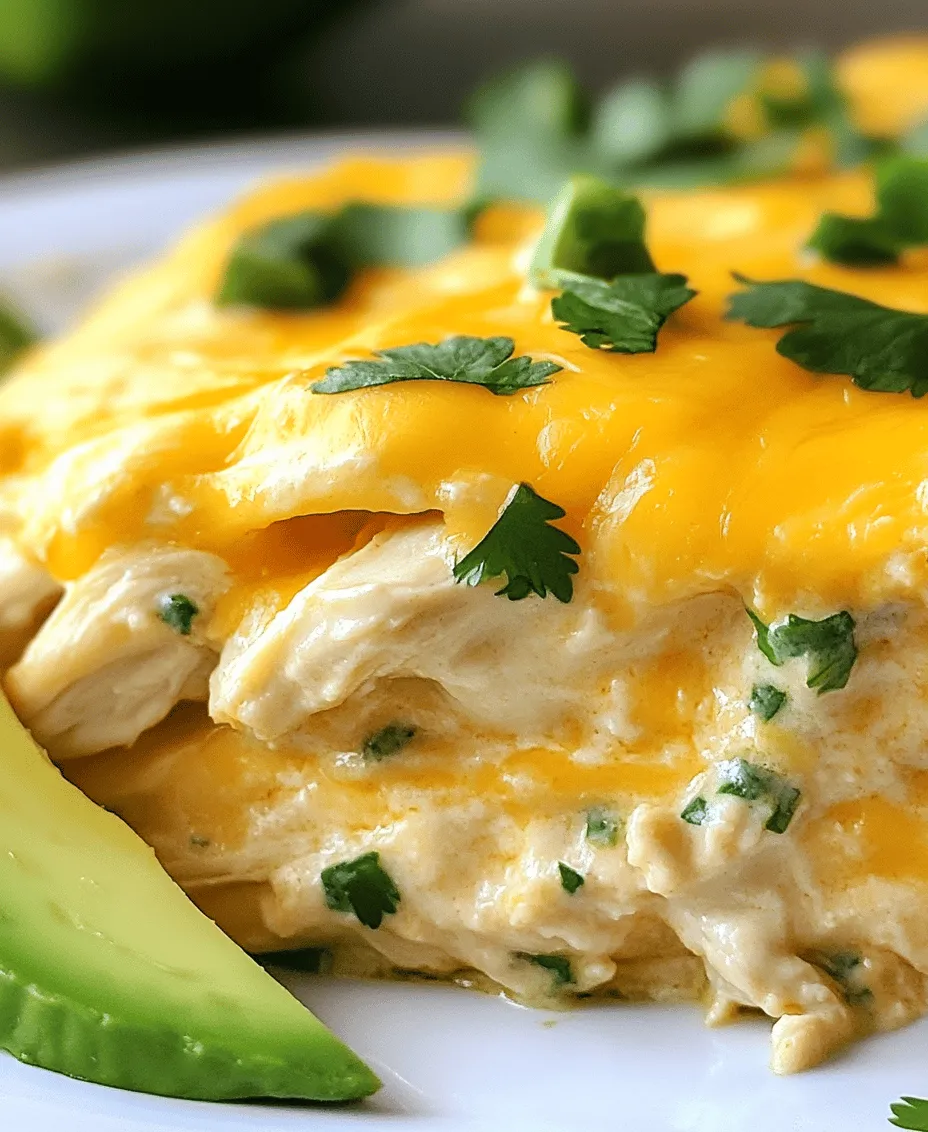 In the realm of home cooking, few things evoke the warmth and nostalgia of comfort food. These dishes often remind us of family gatherings, cozy evenings, and the joy of sharing a meal with loved ones. One such dish that perfectly encapsulates these feelings is the Sour Cream Chicken Enchilada Casserole. This casserole not only boasts a delightful medley of flavors but is also incredibly easy to prepare, making it an ideal choice for busy weeknights or festive family dinners.