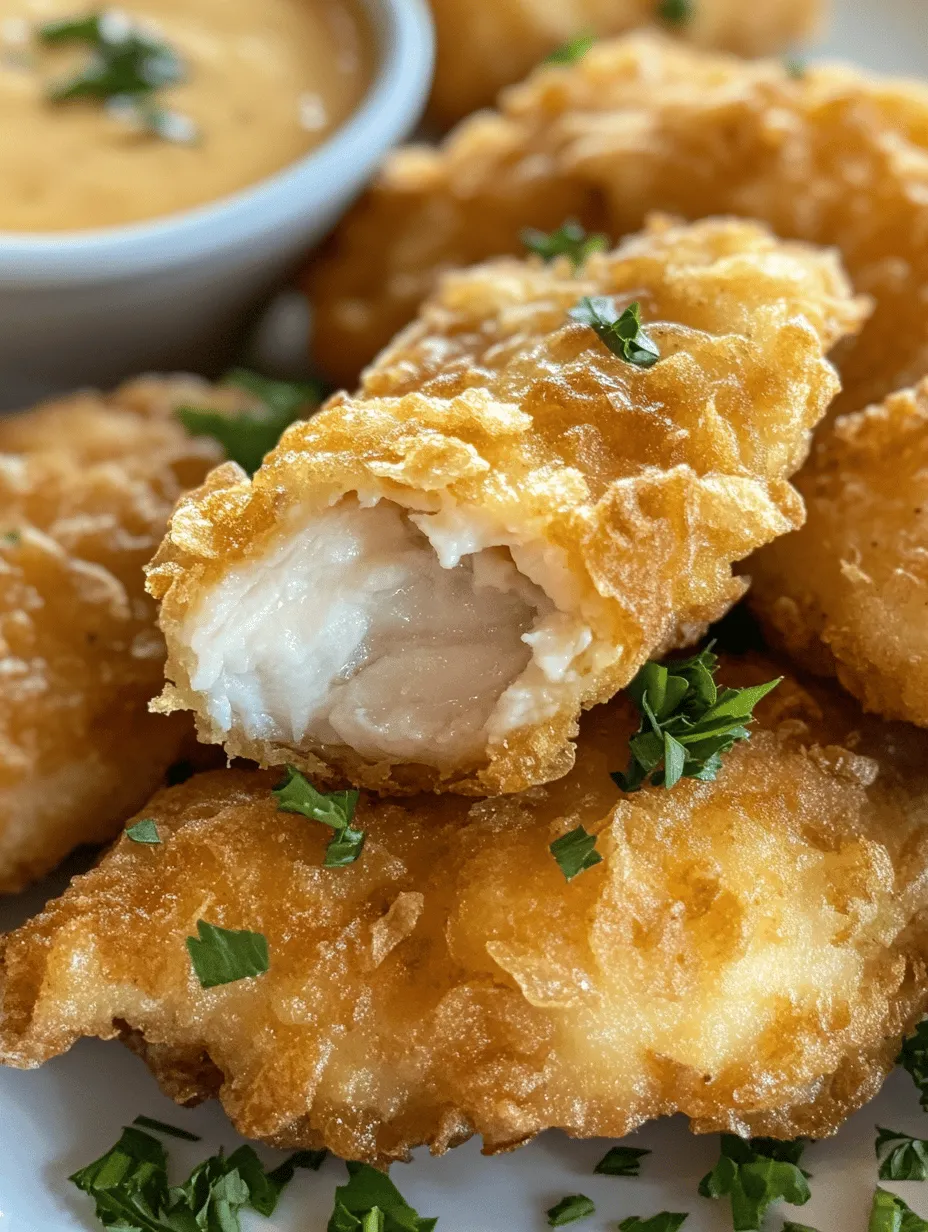 Creating the perfect Crispy Chicken Patties starts with understanding the role of each ingredient. Each component not only contributes to the overall flavor but also enhances texture and nutritional value. Here’s a closer look at the key ingredients that will help you achieve the ideal patty.