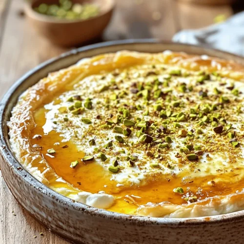 Kunafa, a delectable dessert deeply rooted in Middle Eastern culture, has captured the hearts and taste buds of many across the globe. Originating from the Levant region, this sweet pastry combines the delicate texture of thin noodle-like strands with a rich filling, typically made from cheese or nuts, and is drenched in sweet syrup. Kunafa is not just a dessert; it is a celebration of flavors, textures, and traditions, often enjoyed during festive occasions and family gatherings. Its cultural significance is immense, symbolizing hospitality and indulgence, as it is commonly served to guests as a token of warmth and generosity.