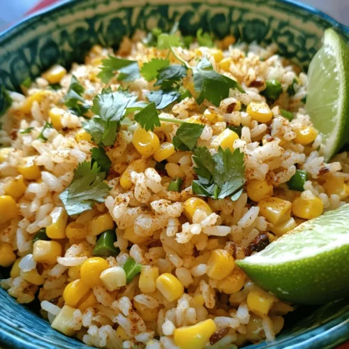 Spicy Mexican Rice with Sweet Corn is a vibrant and flavorful dish that brings the essence of Mexican cuisine right to your dinner table. This dish is not just about sustenance; it's a celebration of color, texture, and taste, making it an ideal addition to any meal. Whether you're preparing a weeknight dinner, hosting a festive gathering, or simply looking to spice up your lunch leftovers, this rice dish is incredibly versatile and easy to adapt to your preferences.