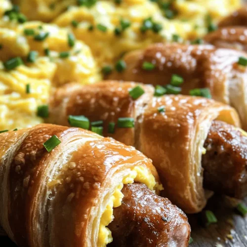 Pigs in a blanket is a delightful dish that has captured the hearts and taste buds of many, transcending breakfast tables and snack platters alike. Traditionally consisting of small sausages wrapped in dough, this beloved recipe has evolved into numerous variations, including the popular breakfast version. Breakfast Pigs in a Blanket stands out as a convenient and delicious option for families and gatherings, perfect for those busy mornings when you crave something hearty but don’t have much time to spare.