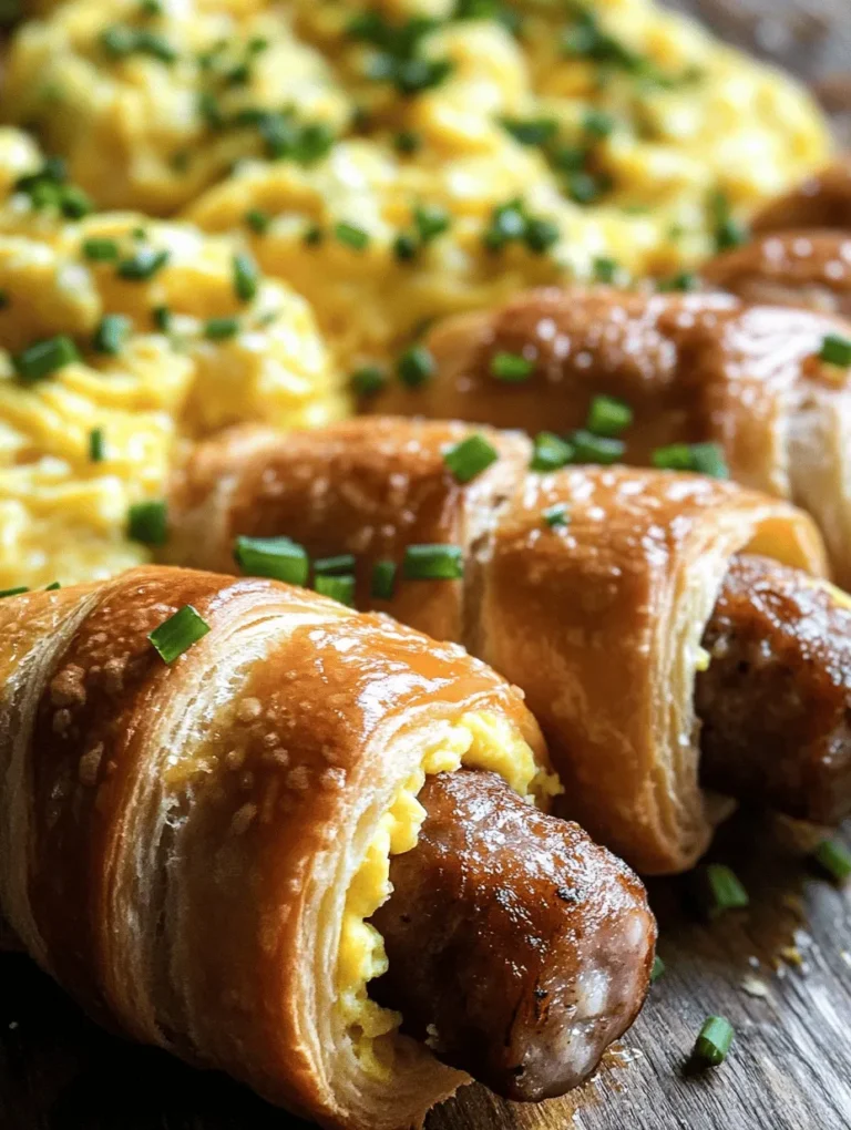 Pigs in a blanket is a delightful dish that has captured the hearts and taste buds of many, transcending breakfast tables and snack platters alike. Traditionally consisting of small sausages wrapped in dough, this beloved recipe has evolved into numerous variations, including the popular breakfast version. Breakfast Pigs in a Blanket stands out as a convenient and delicious option for families and gatherings, perfect for those busy mornings when you crave something hearty but don’t have much time to spare.