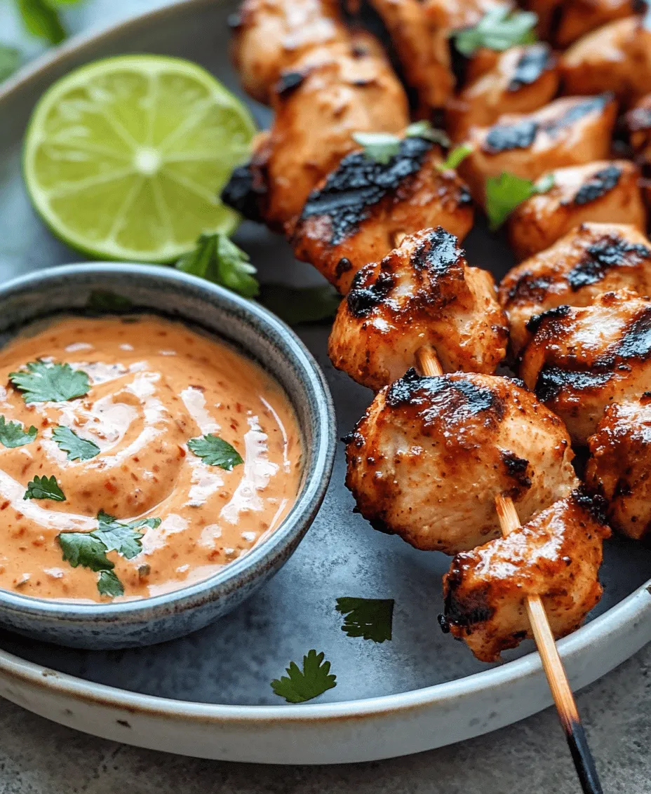 Bang Bang Chicken Skewers are an irresistible fusion of flavors that are sure to delight your taste buds. This dish features tender, juicy pieces of chicken marinated in a fragrant blend of spices and grilled to perfection, all drizzled with a creamy, spicy sauce that adds an extra kick. The name 