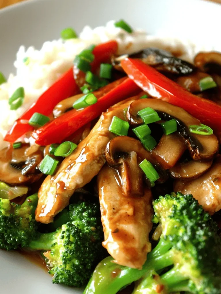 Mushroom Chicken Delight is a tantalizing dish that perfectly balances savory flavors and wholesome ingredients, making it a go-to option for busy weeknight dinners or special occasions. This recipe brings together tender chicken breast, earthy mushrooms, and vibrant vegetables, resulting in a meal that is not only satisfying but also nutritious. The appeal of Mushroom Chicken Delight lies in its versatility; it can be served over rice, noodles, or even enjoyed on its own for a low-carb option, making it suitable for a variety of dietary preferences.