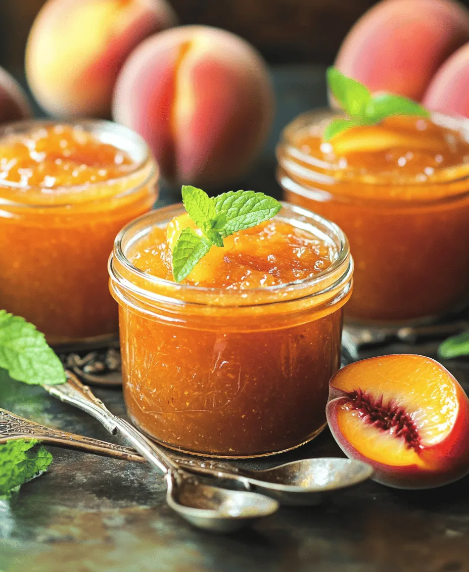There’s a unique satisfaction that comes from making homemade jams—a delightful blend of creativity, tradition, and the pure joy of preserving nature’s bounty. The sweet aroma of fruits simmering on the stove, the vibrant colors that fill the jars, and the anticipation of tasting that first spoonful of fresh jam evoke memories of sunny afternoons and family gatherings. As summer draws near, the season brings a plethora of ripe and juicy fruits, and none are more iconic than the peach.