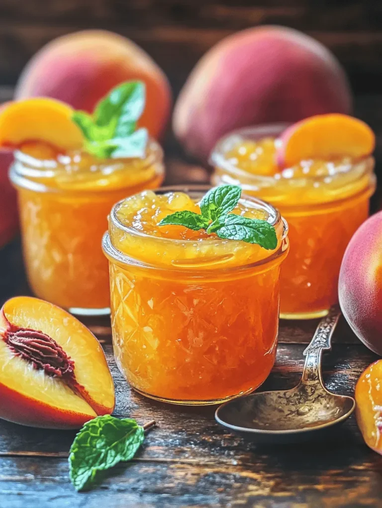 There’s a unique satisfaction that comes from making homemade jams—a delightful blend of creativity, tradition, and the pure joy of preserving nature’s bounty. The sweet aroma of fruits simmering on the stove, the vibrant colors that fill the jars, and the anticipation of tasting that first spoonful of fresh jam evoke memories of sunny afternoons and family gatherings. As summer draws near, the season brings a plethora of ripe and juicy fruits, and none are more iconic than the peach.