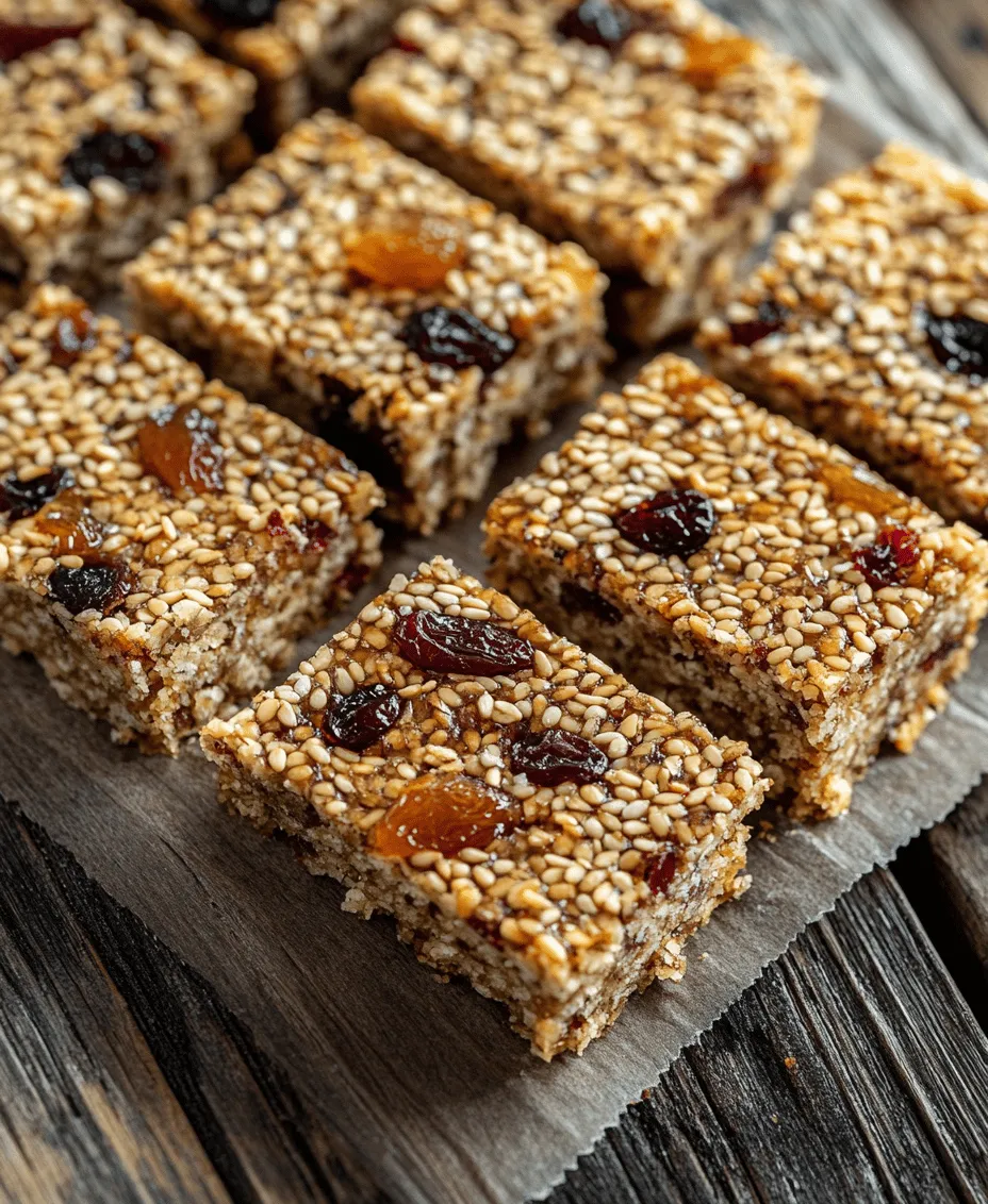 Welcome to the delightful world of Crunchy Sesame Seed Bliss Bars, a snack that not only satisfies your sweet cravings but also nourishes your body. These bars are the perfect combination of health and indulgence, making them a fantastic choice for anyone looking to incorporate wholesome ingredients into their diet. Packed with nutritious elements, these bliss bars offer a satisfying crunch that appeals to both adults and children alike.