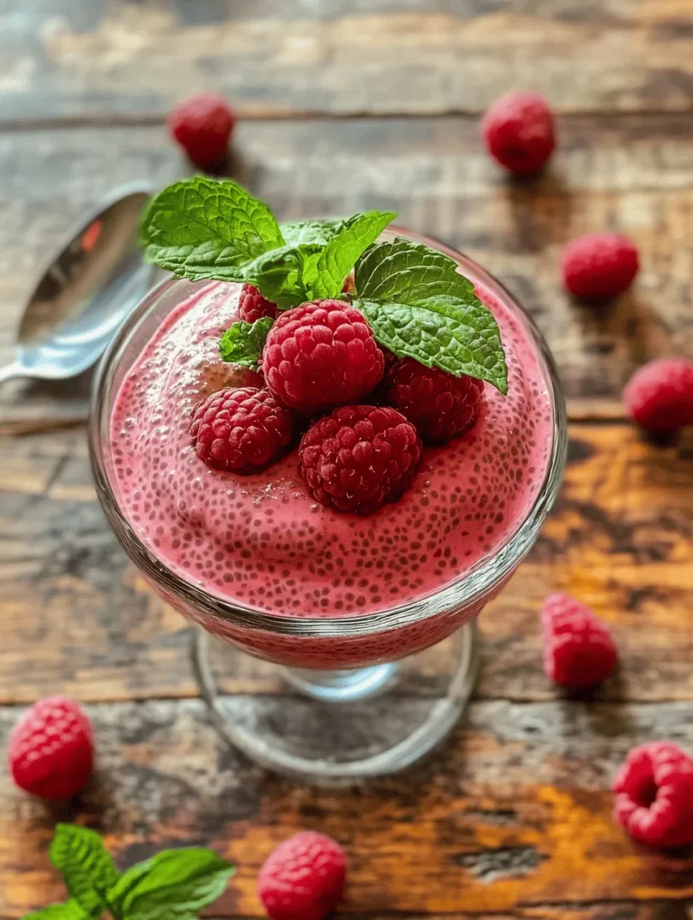 In the quest for healthy eating without sacrificing flavor, desserts often become the first casualty. However, with the rise of innovative recipes, indulging in guilt-free treats is now easier than ever. One such delightful creation is the Blended Raspberry Chia Pudding, a recipe bursting with vibrant flavors and incredible health benefits. This pudding not only satisfies your sweet tooth but also offers a plethora of nutritional advantages, making it an ideal choice for a quick snack, a refreshing breakfast, or a light dessert.