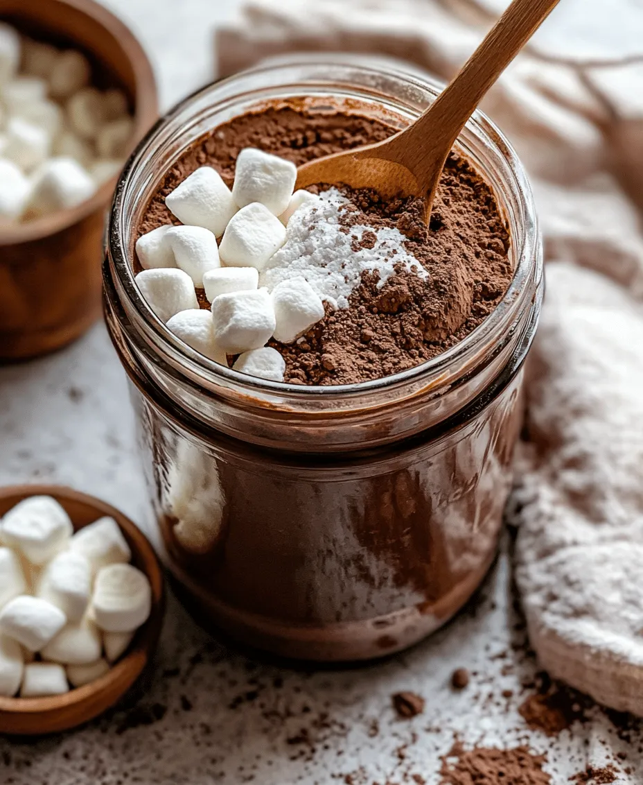The joy of sipping a warm cup of hot chocolate transcends seasons, making it a beloved treat for both the young and the young at heart. This rich, creamy beverage is more than just a drink; it evokes feelings of nostalgia, warmth, and comfort, often reminding us of cold winter nights spent curled up with a good book or sharing laughter with loved ones. While many of us may reach for store-bought mixes for convenience, crafting your homemade hot chocolate mix not only elevates this classic beverage but also allows you to customize flavors and control ingredients.