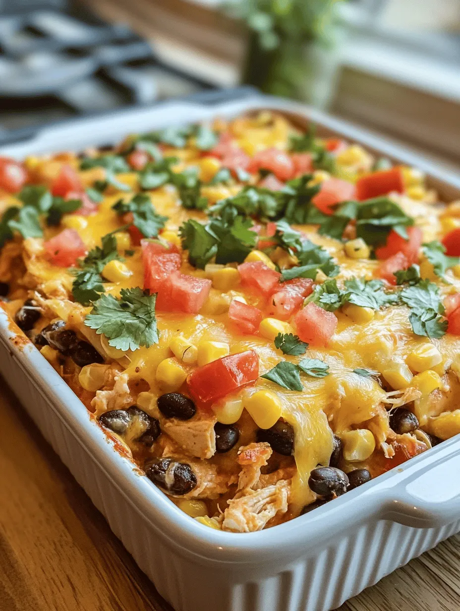 Comfort food has a unique charm that resonates with everyone. It's the kind of food that doesn’t just fill your stomach; it warms your heart and brings families together. Whether it’s a rainy day, a holiday gathering, or simply a busy weeknight, comfort food like Chicken Fiesta Casserole is always a welcome addition to the dinner table. This delightful dish is not only hearty and flavorful, but it also offers a perfect blend of protein, vegetables, and grains, making it a balanced meal that satisfies both the taste buds and nutritional needs.