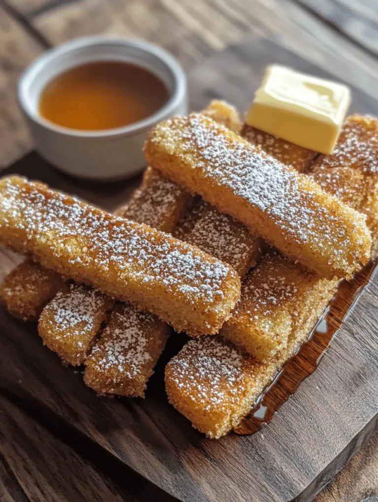 Breakfast is often hailed as the most important meal of the day, and for good reason. It sets the tone for the hours ahead, fueling our bodies and minds with the energy we need. If you’re looking to elevate your breakfast game, look no further than this easy-to-follow recipe for Deliciously Crunchy Baked French Toast Sticks.