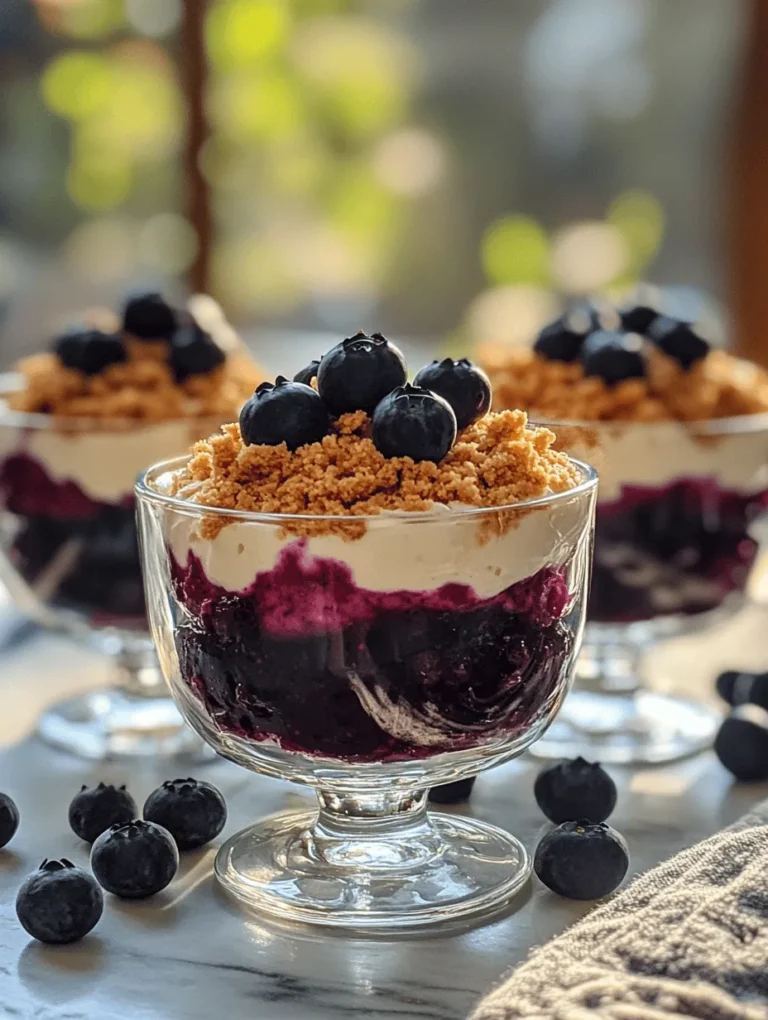 Discover the delightful fusion of flavors in this Blueberry Bliss Cream Cheese Delight, a dessert that elevates simple ingredients into a creamy, fruity indulgence. This recipe combines fresh blueberries with a rich cream cheese mixture, creating a perfect balance of sweetness and tang. Ideal for gatherings, special occasions, or a sweet treat at home, this dessert is as visually appealing as it is delicious. The vibrant colors of the blueberries interspersed with the smooth cream cheese layer make it not only a feast for the taste buds but also a stunning centerpiece for any table.