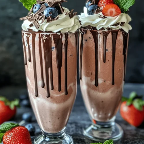 Welcome to the world of indulgent treats, where every sip can transport you to a realm of delightful flavors and comforting memories. Today, we’re diving into the Choco-Berry Bliss Milkshake—an enchanting concoction that perfectly marries the rich, creamy allure of chocolate with the vibrant freshness of berries. This milkshake is not just a drink; it’s an experience, a moment of joy that you can savor and share with loved ones.