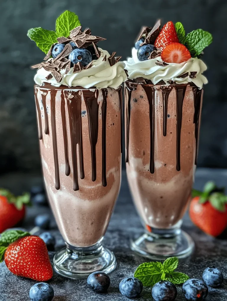 Welcome to the world of indulgent treats, where every sip can transport you to a realm of delightful flavors and comforting memories. Today, we’re diving into the Choco-Berry Bliss Milkshake—an enchanting concoction that perfectly marries the rich, creamy allure of chocolate with the vibrant freshness of berries. This milkshake is not just a drink; it’s an experience, a moment of joy that you can savor and share with loved ones.