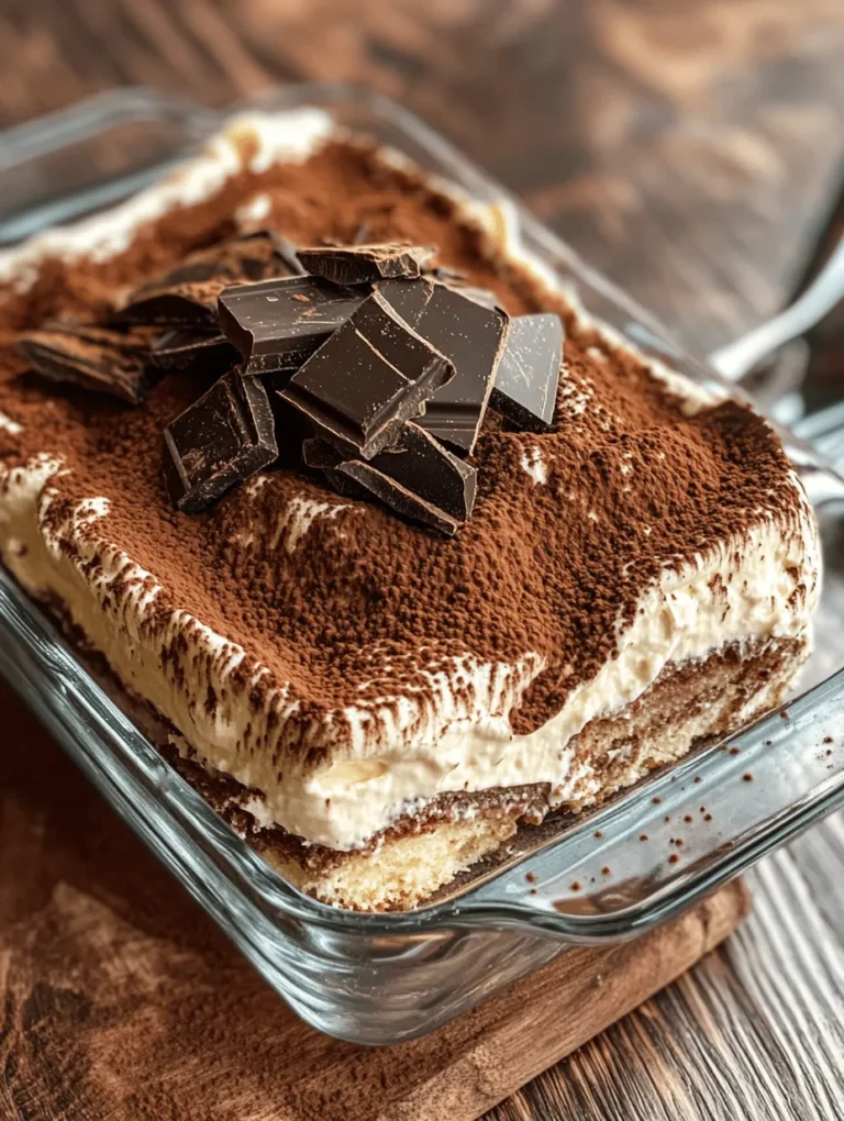 Tiramisu, a name that translates to "pick me up," is a quintessential Italian dessert known for its luxurious layers and indulgent flavors. This classic treat has captured the hearts of dessert lovers around the world, thanks to its perfect blend of coffee-soaked ladyfinger cookies, creamy mascarpone cheese, and a dusting of cocoa. The appeal of Tiramisu Delight lies not only in its delightful taste but also in its ability to evoke a sense of comfort and nostalgia, making it a favorite for gatherings, celebrations, and quiet evenings alike.